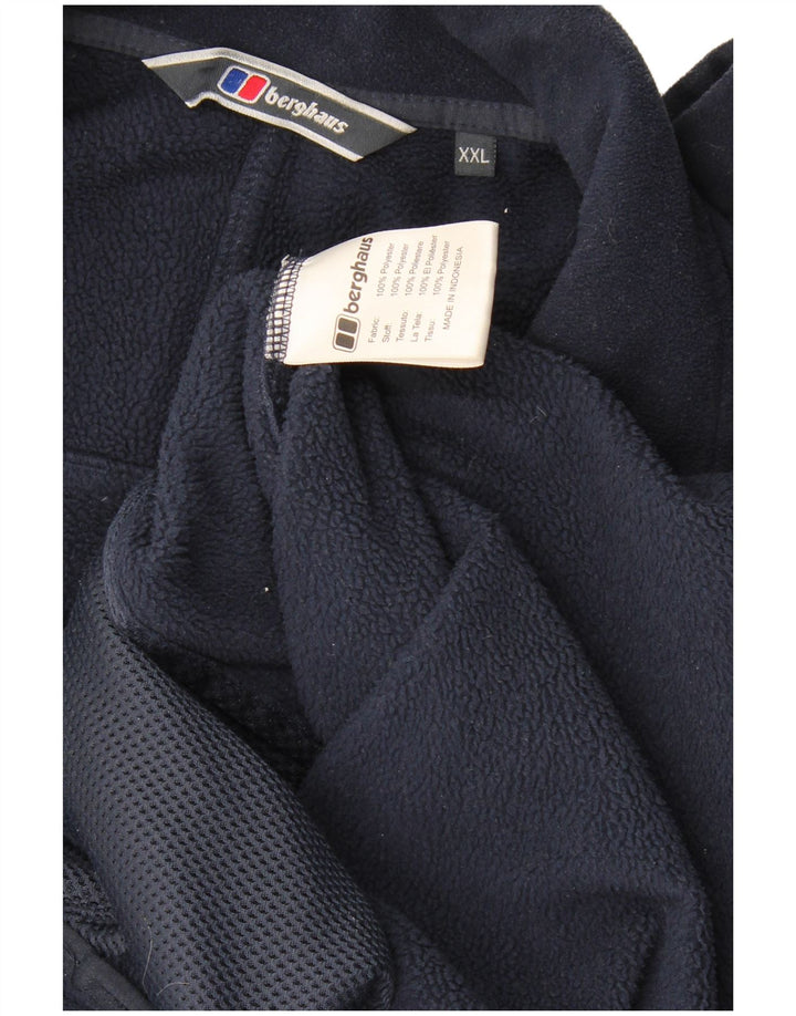 Jachetă fleece pentru bărbați Berghaus UK 44 2XL bleumarin poliester