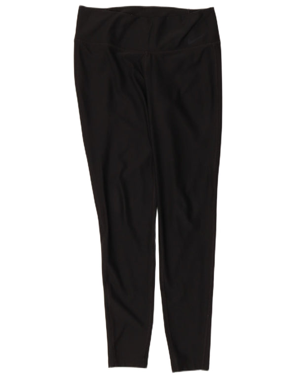 Leggings Dri Fit NIKE pentru femei UK 14 Poliester mediu negru