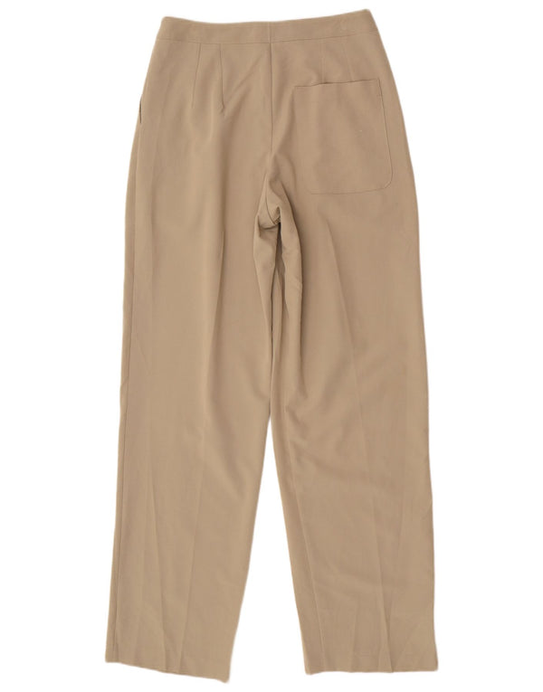 Pantaloni casual Topshop pentru femei UK 8 Mici W26 L31 Bej Poliester