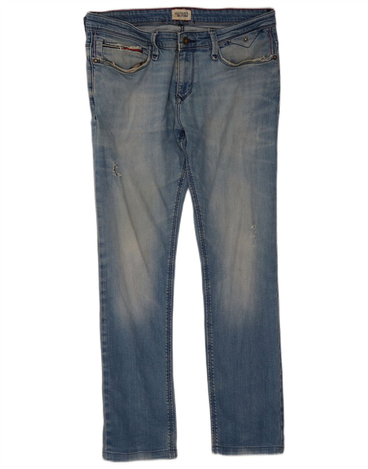 Blugi slim pentru femei Tommy Hilfiger W33 L30 albastru