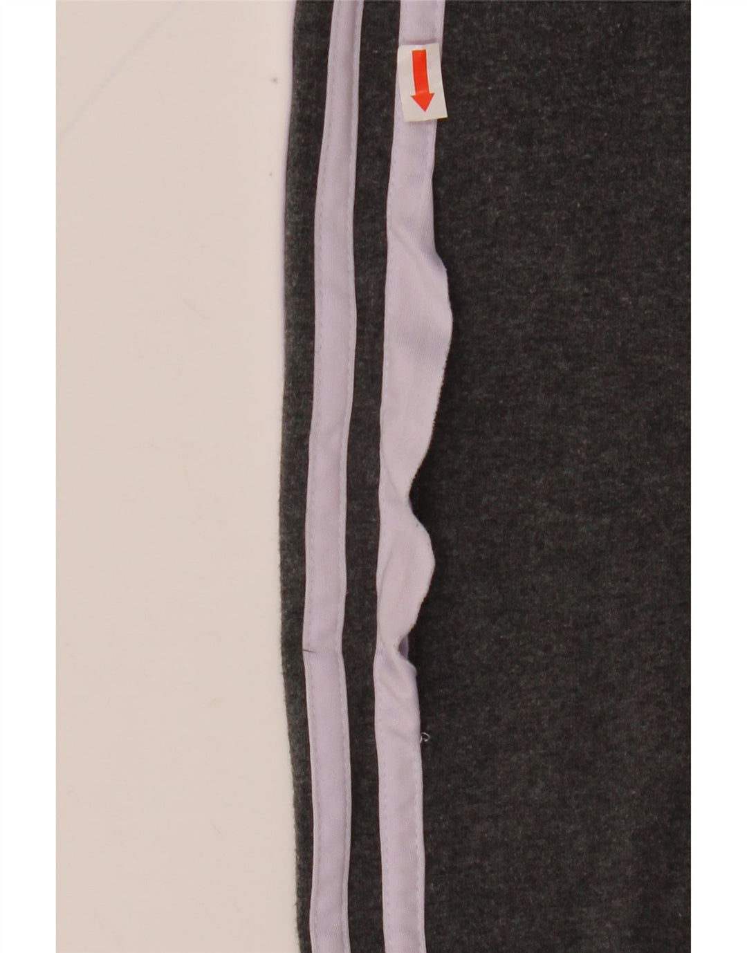Leggings pentru femei ADIDAS UK 12, bumbac gri mediu