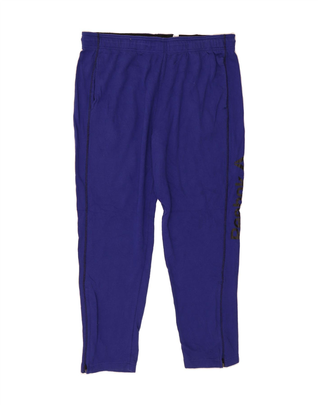 REEBOK Mens Graphic Tracksuit Trousers XL  Blue Cotton Vintage Reebok and Second-Hand Reebok from Messina Hembry 