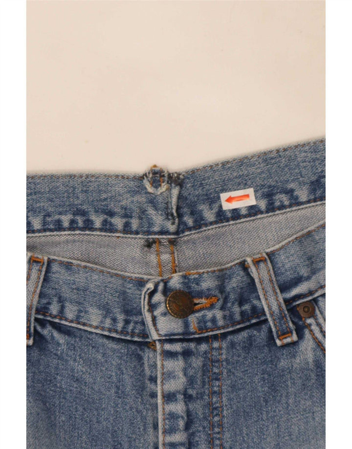 Blugi drepti pentru bărbați Wrangler W30 L32 albastru