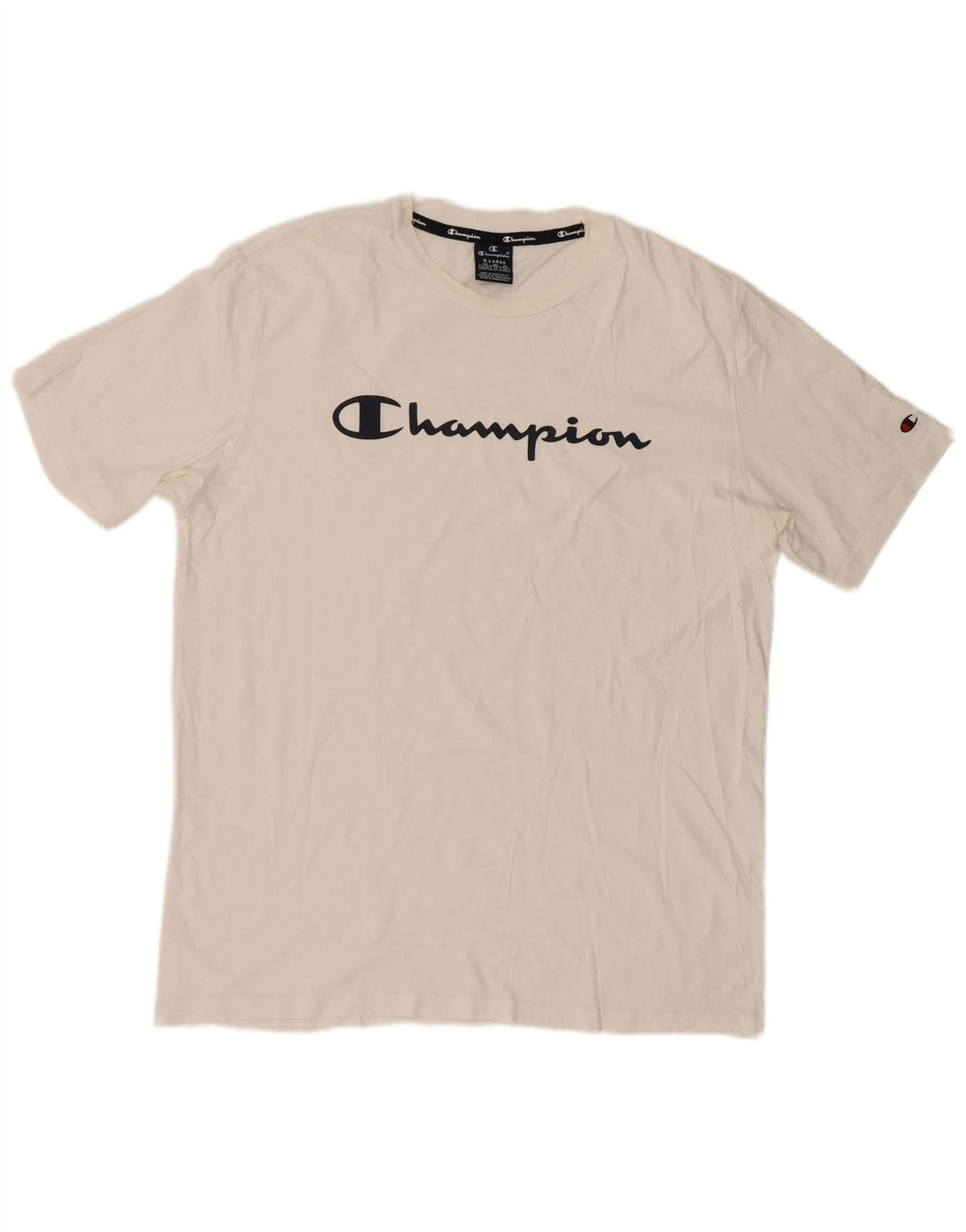Tricou grafic pentru bărbați Champion Top XL Alb