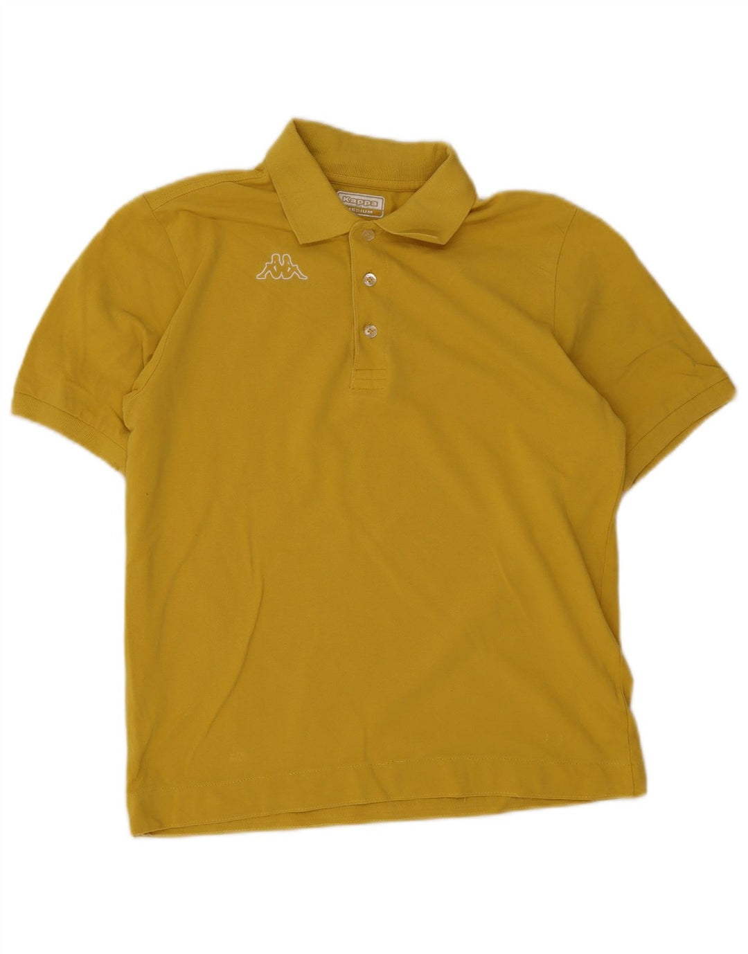 Tricou polo pentru bărbați Kappa Galben mediu