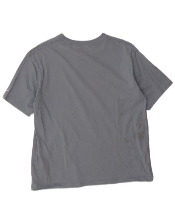 Tricou grafic supradimensionat pentru femei Jordan UK 10 Bumbac gri mic