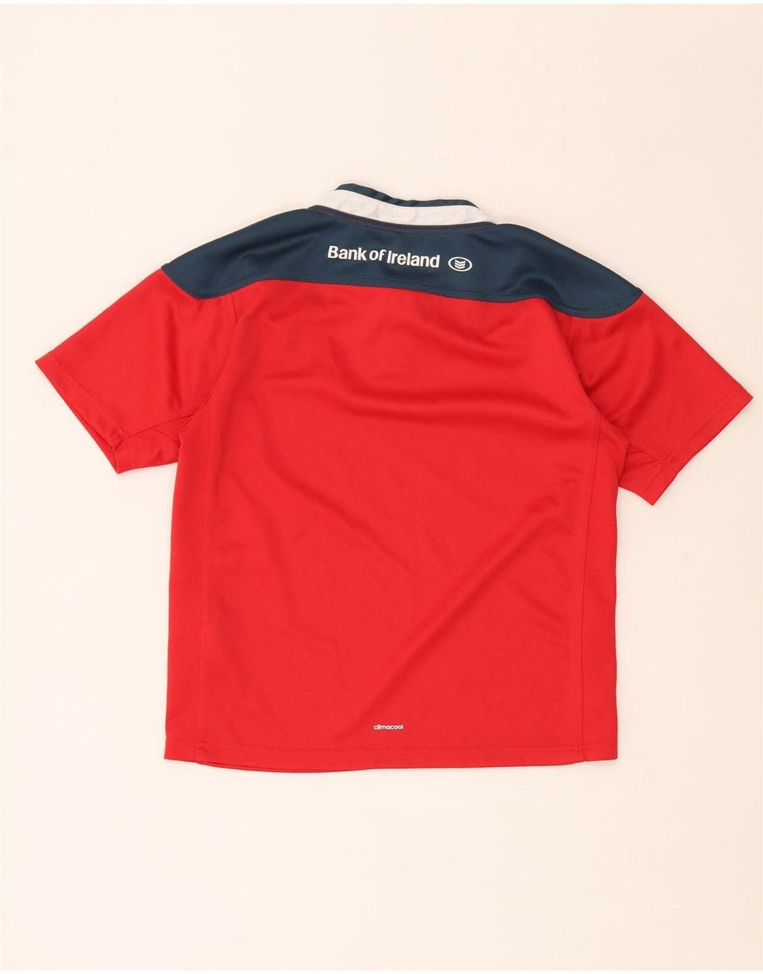 Tricou grafic ADIDAS Munster Rugby pentru băieți Top 11-12 ani, roșu, bloc de culoare