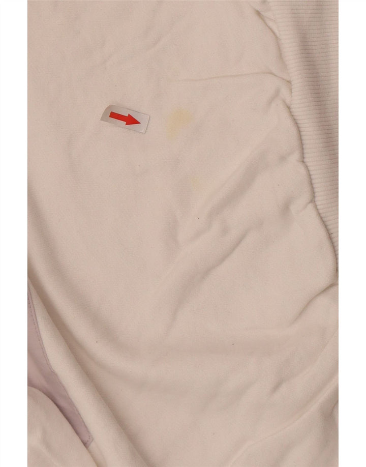 Helly Hansen Pulover grafic pentru bărbați, bumbac color bloc alb, mic