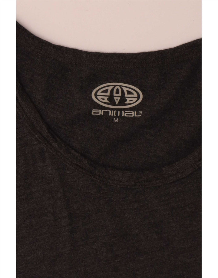 Tricou pentru bărbați Animal Top Medium Gri Viscoză