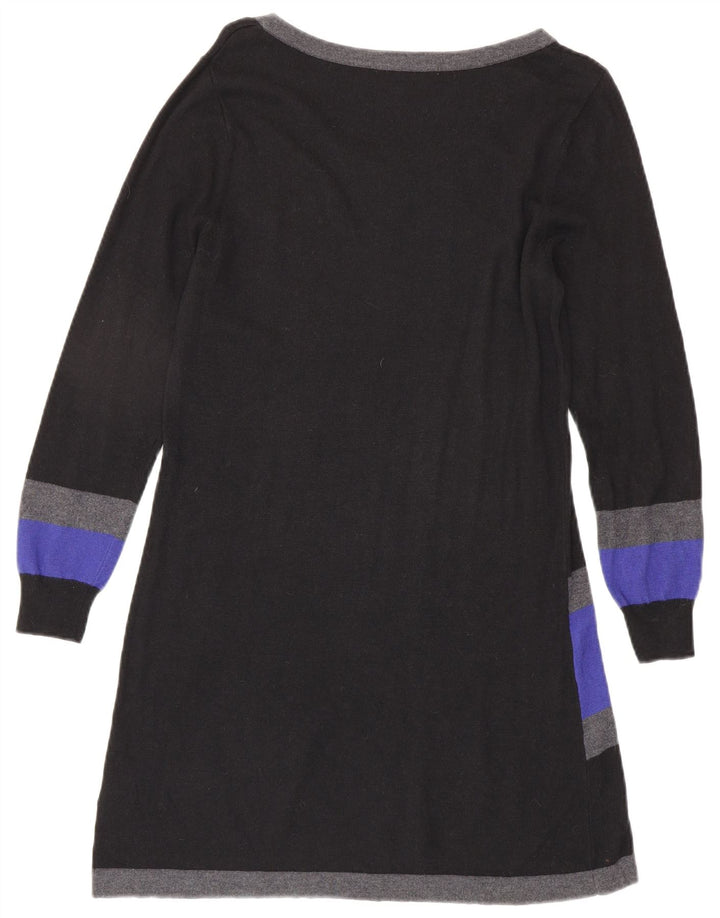 Rochie pulover pentru femei Marks & Spencer UK 14 Medium Black Colorblock Viscose