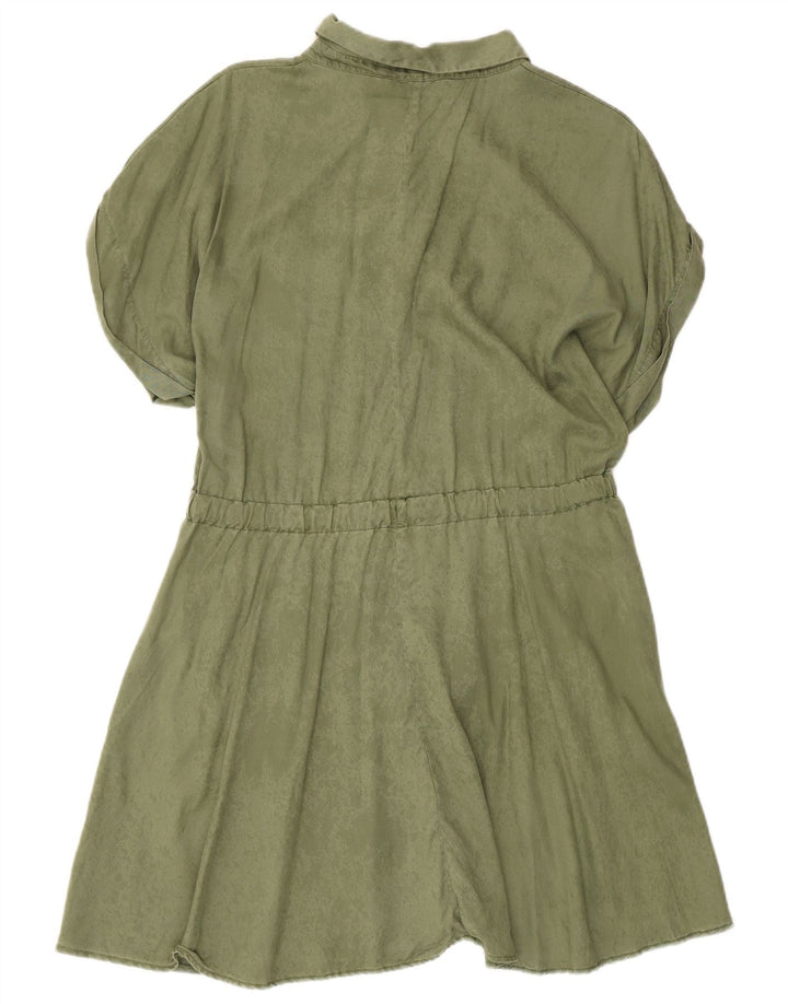 Rochie de bază Zara pentru femei UK 14 Large Kaki