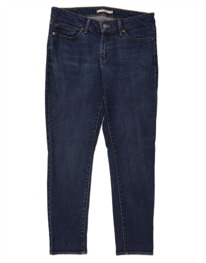 Blugi skinny 711 pentru femei LEVI'S W29 L30 Lyocell albastru