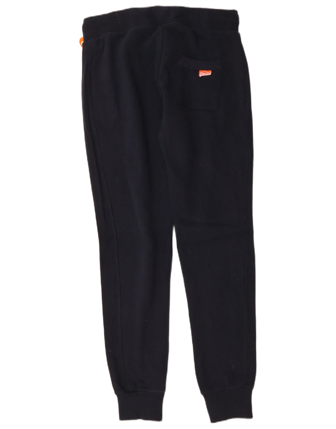 Pantaloni de trening pentru femei Superdry Pantaloni de jogging UK 14 Mare Bumbac bleumarin