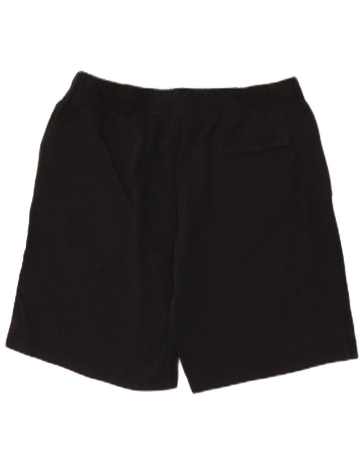 Pantaloni scurți sport Nike pentru bărbați, mari, negru, bumbac