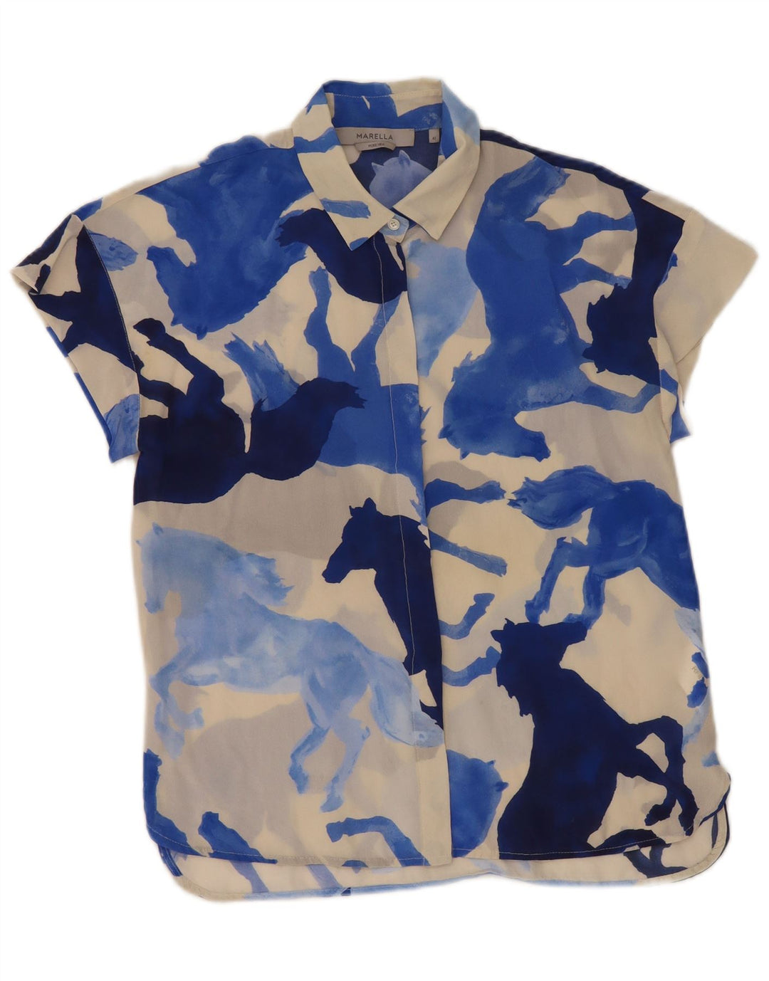 Bluză Cămașă Femei Marella IT 42 Medium Multicolor Animal Print