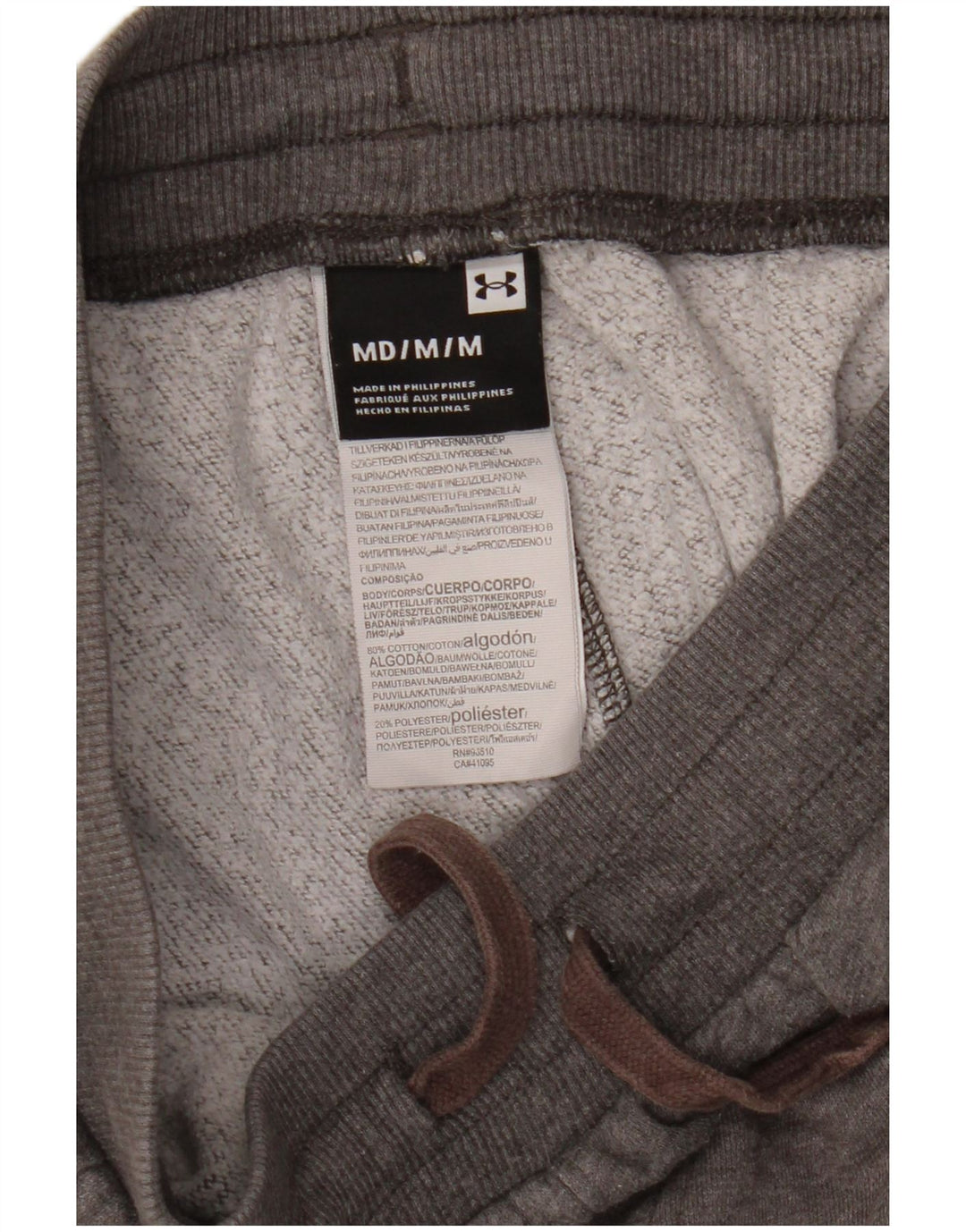 Pantaloni de trening Under Armour pentru bărbați Joggeri din bumbac gri mediu