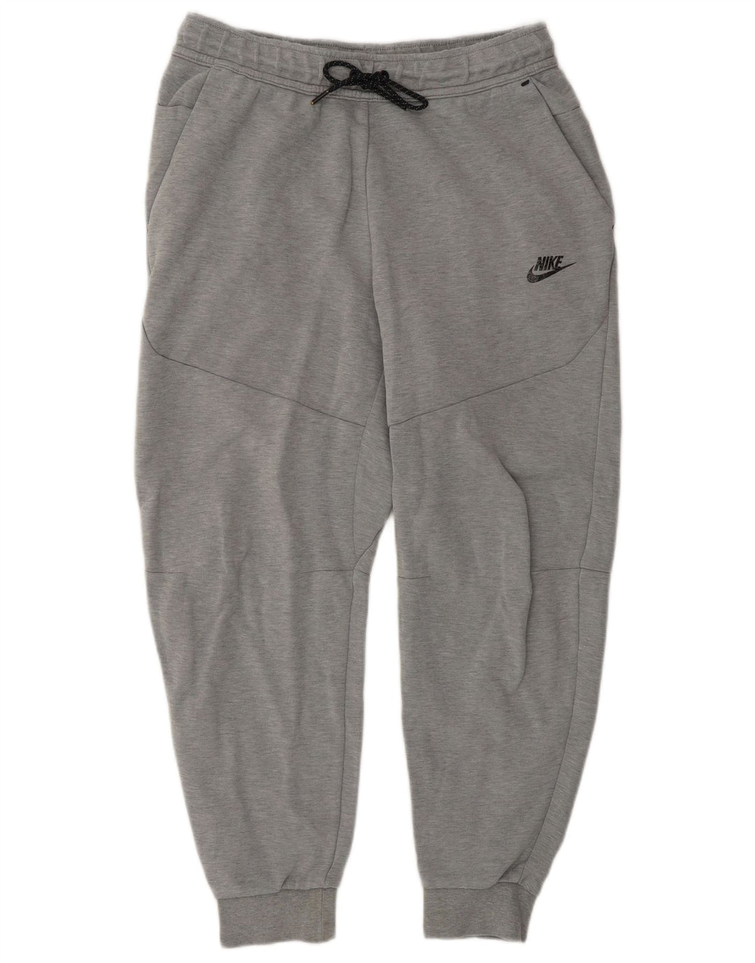 Pantaloni de trening pentru bărbați Nike Pantaloni de jogging, gri mediu, bumbac color bloc