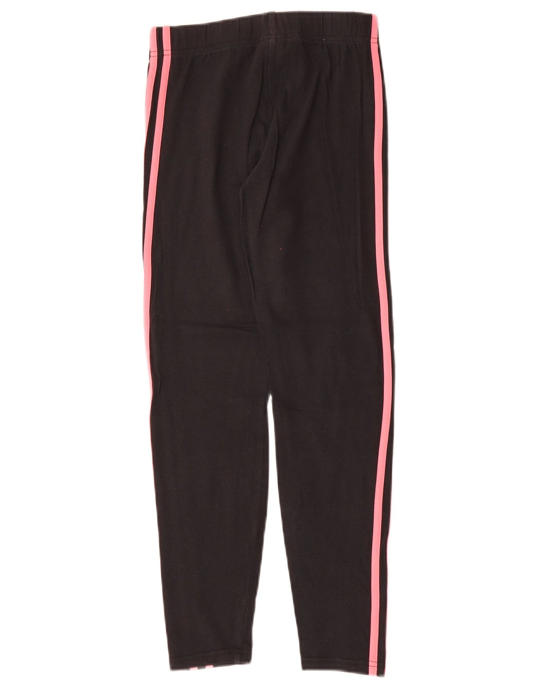 Pantaloni de trening ADIDAS fete 13-14 ani bumbac negru