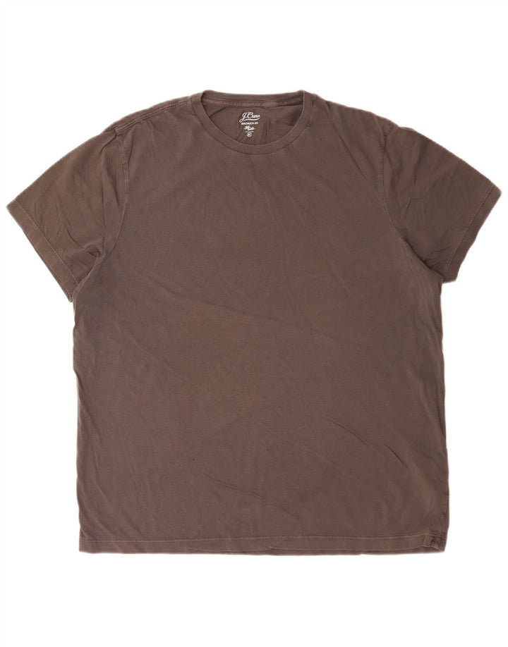 Tricou Bărbați J. Crew Top XL Maro Bumbac
