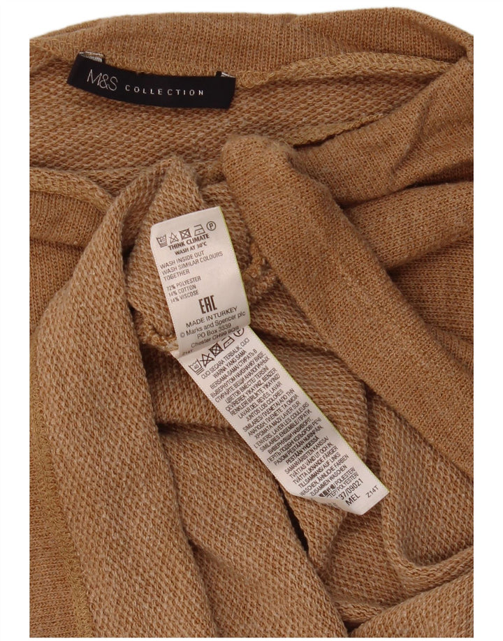 Bluză Crop pentru femei Market & Spruce Top UK 14 Mare Bej Poliester