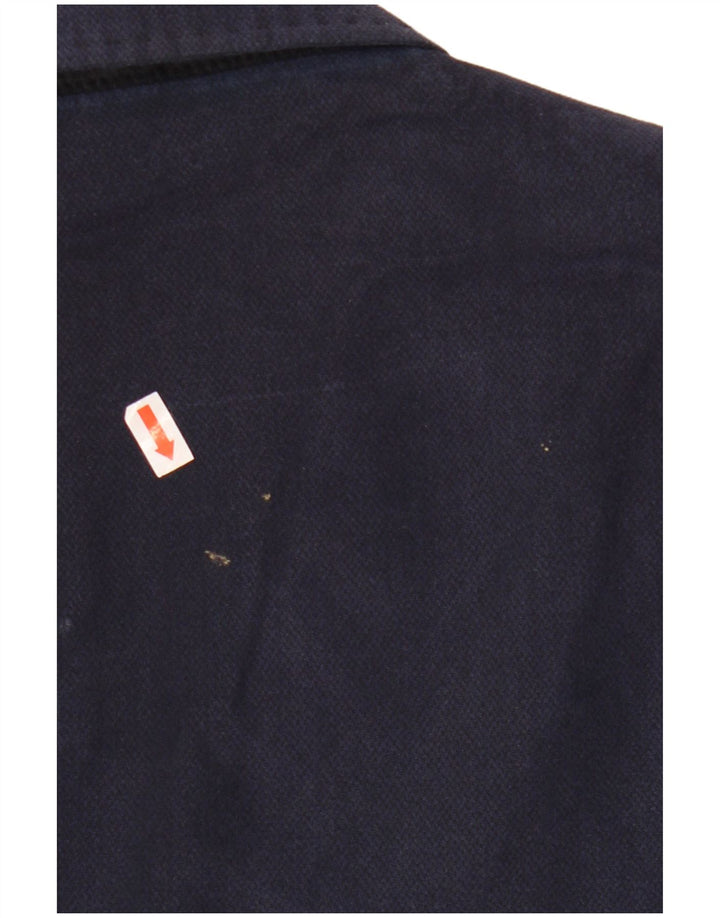 MARKS & SPENCER Jachetă pentru bărbați cu 2 nasturi, UK 40, mare, bleumarin, viscoză