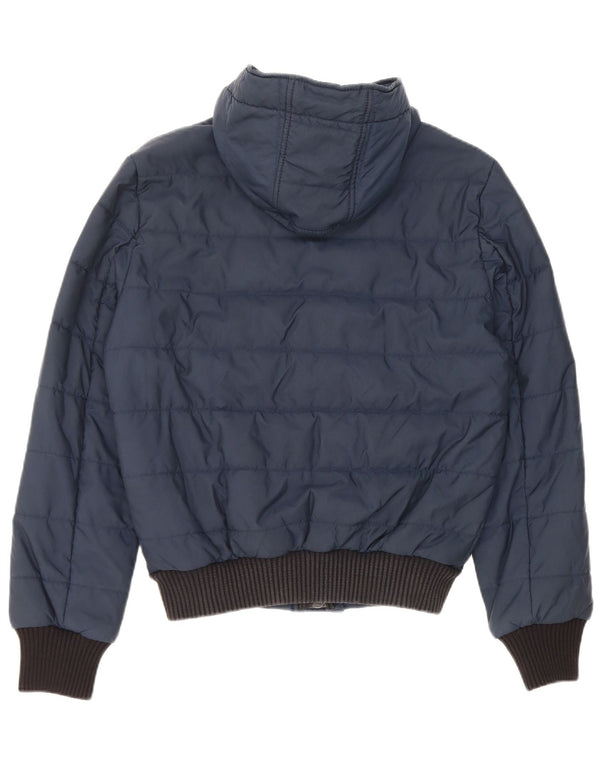 Jachetă căptușită cu glugă pentru bărbați Refrigiwear UK 36 Mic Nailon bleumarin