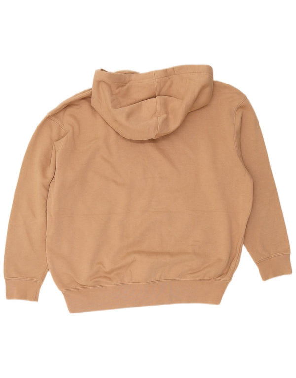 Pulover supradimensionat pentru femei Nike UK 6 XS, bumbac, bej