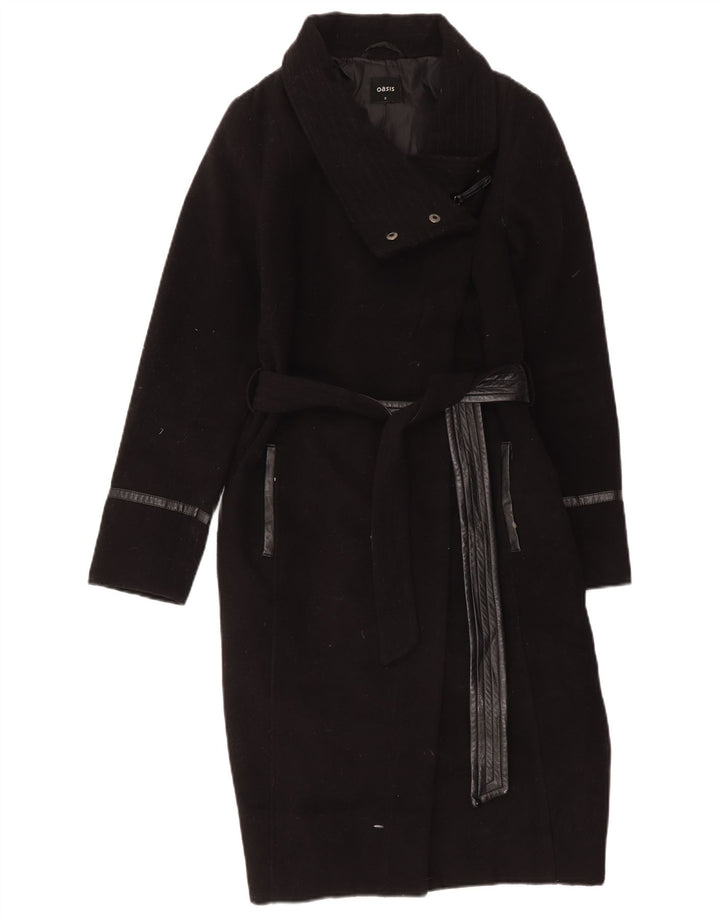Palton Oasis pentru femei UK 10 Poliester negru mic