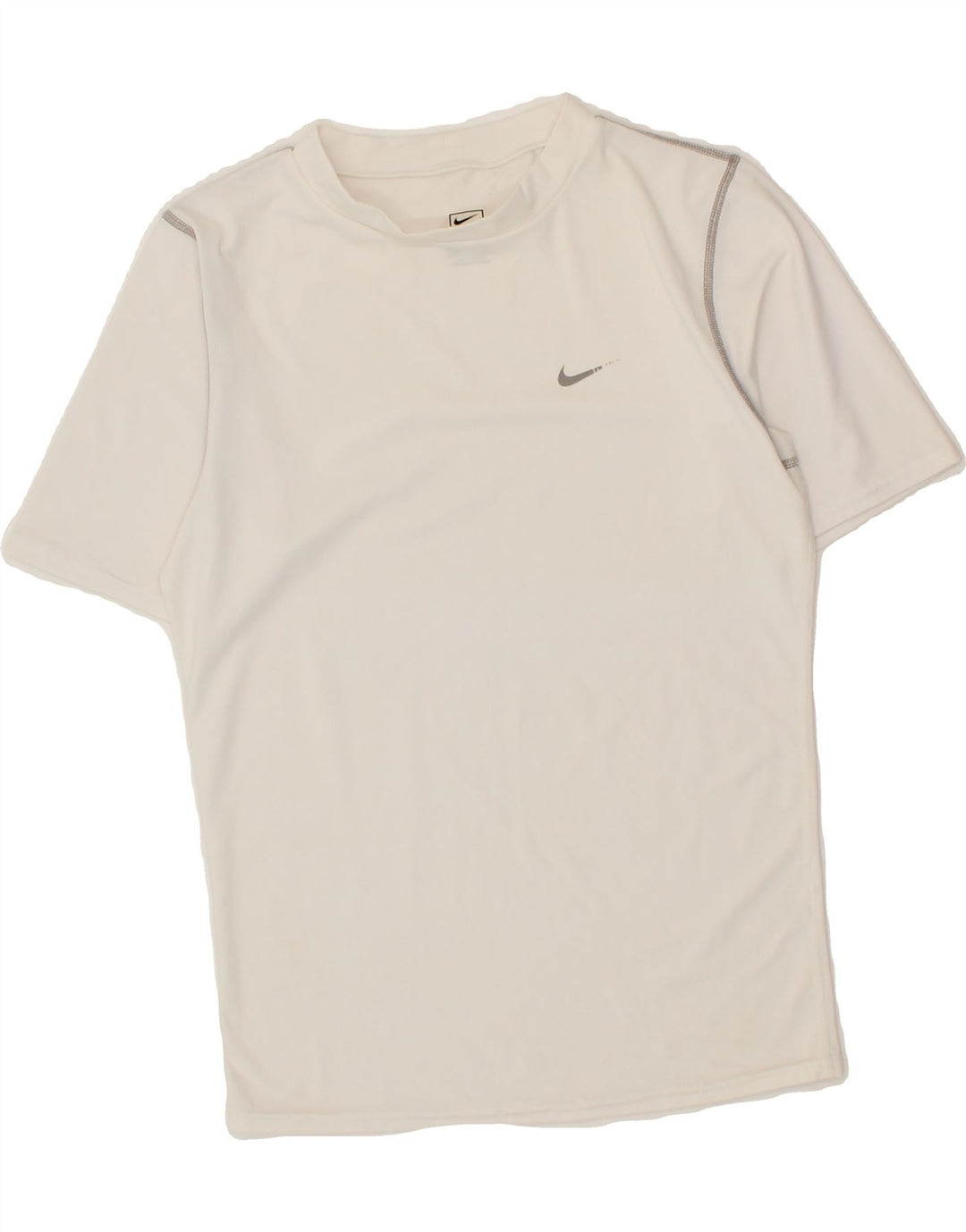 NIKE Mens T-Shirt Top UK 34/36 Small White Vintage Nike and Second-Hand Nike from Messina Hembry 