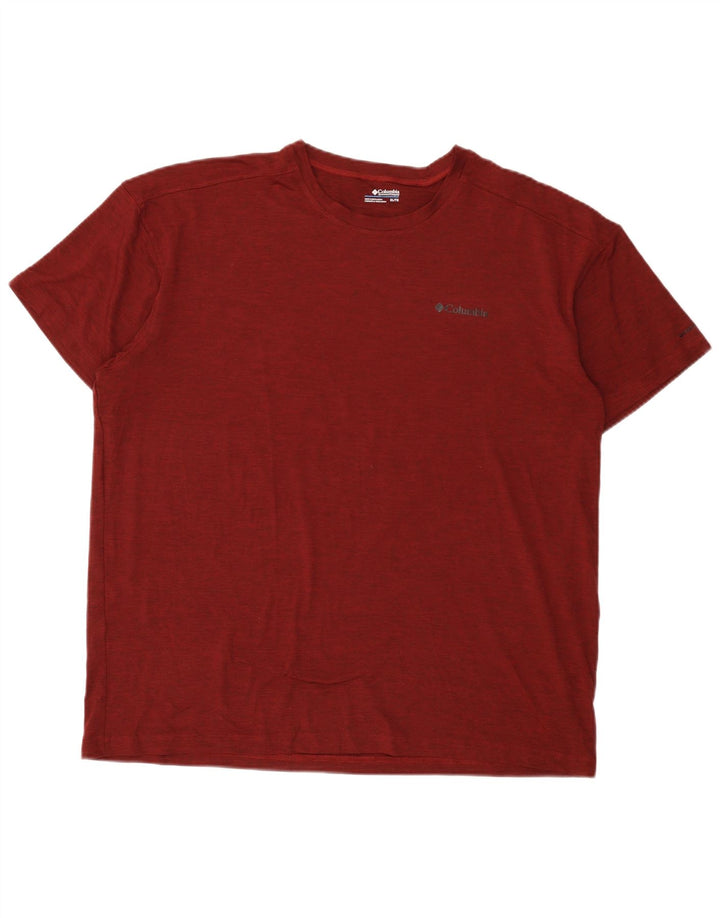 Tricou pentru bărbați Columbia Top XL Bordeaux Poliester