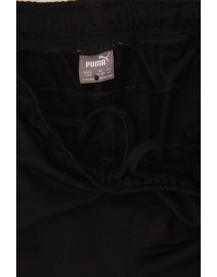Pantaloni de trening Puma pentru baieti 13-14 ani negri