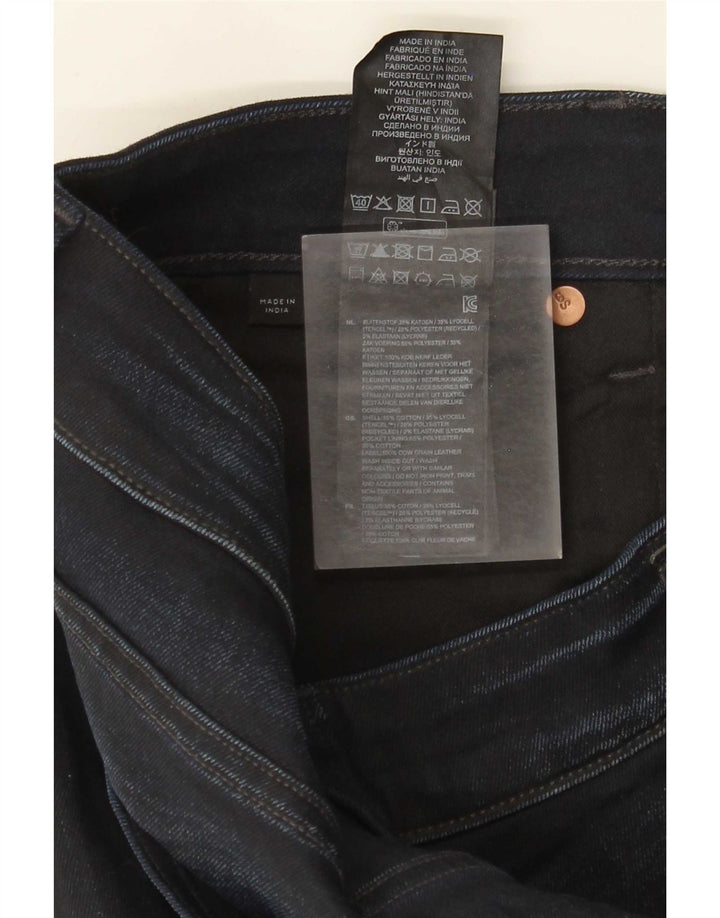 Blugi G-Star 3301 Slim pentru bărbați W36 L30 Bumbac bleumarin