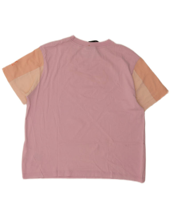 Tricou grafic Nike, cu croiala lentă, pentru femei Top UK 10 Small, roz, colorblock