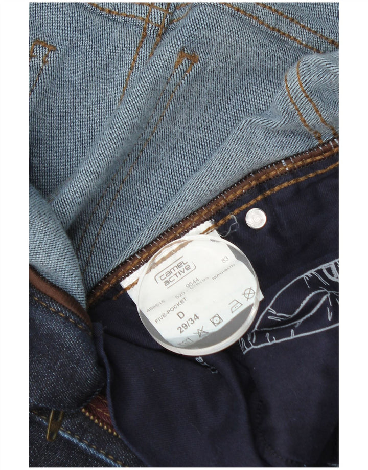 Blugi Madison Slim pentru bărbați Camel Active W29 L34 bleumarin