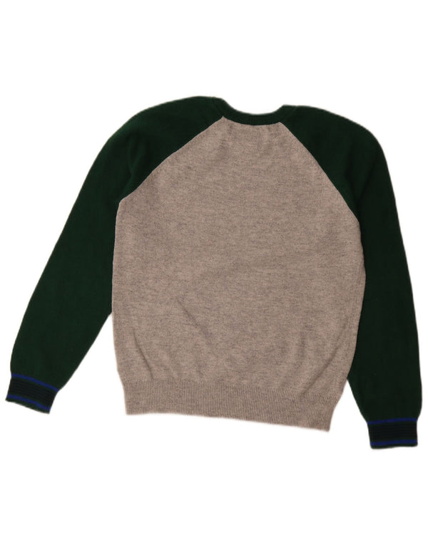 Gap Boys Pulover cu decolteu rotund 11-12 ani XL bumbac color bloc de culoare gri