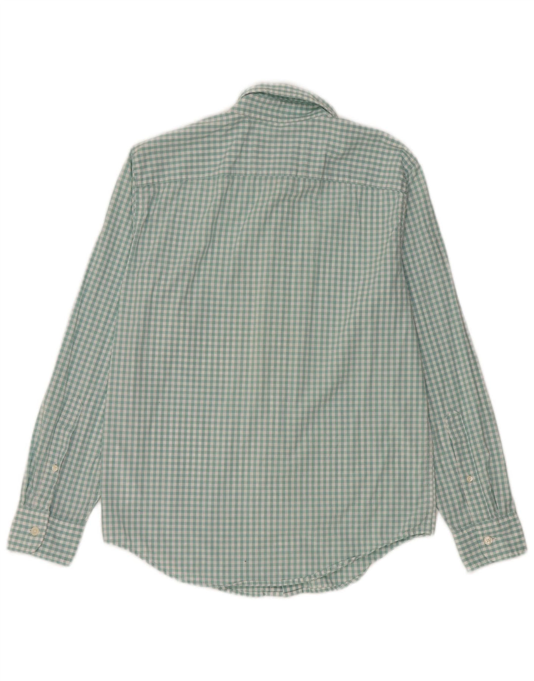 Cămașă pentru bărbați Abercrombie & Fitch, bumbac, verde, vichy