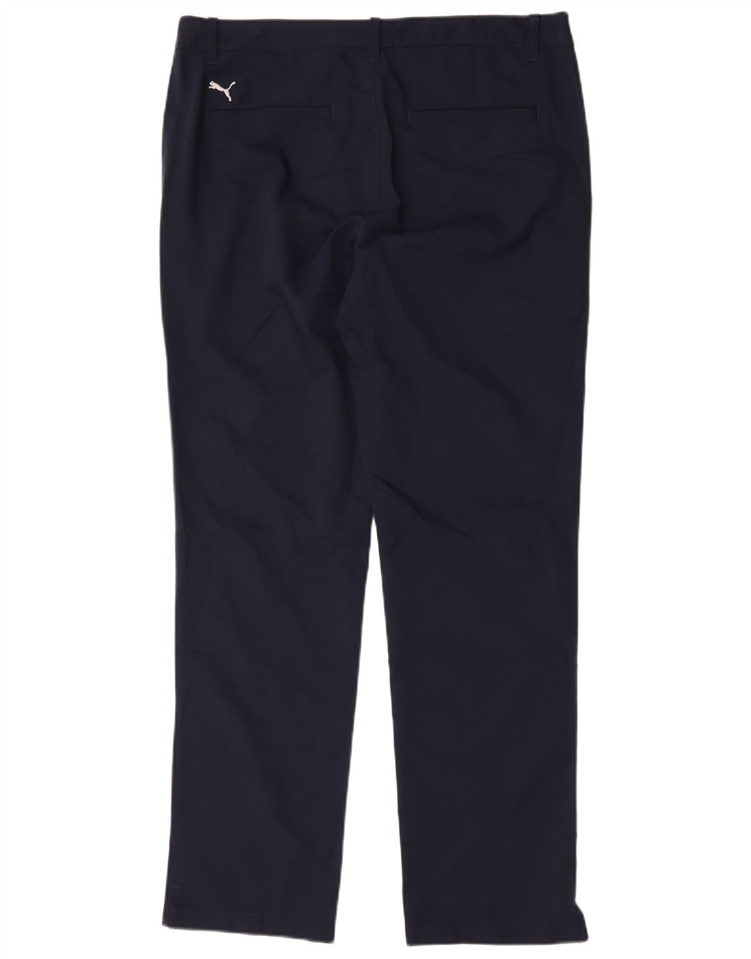 Pantaloni chino drepți Puma pentru bărbați L34 L32 poliester bleumarin