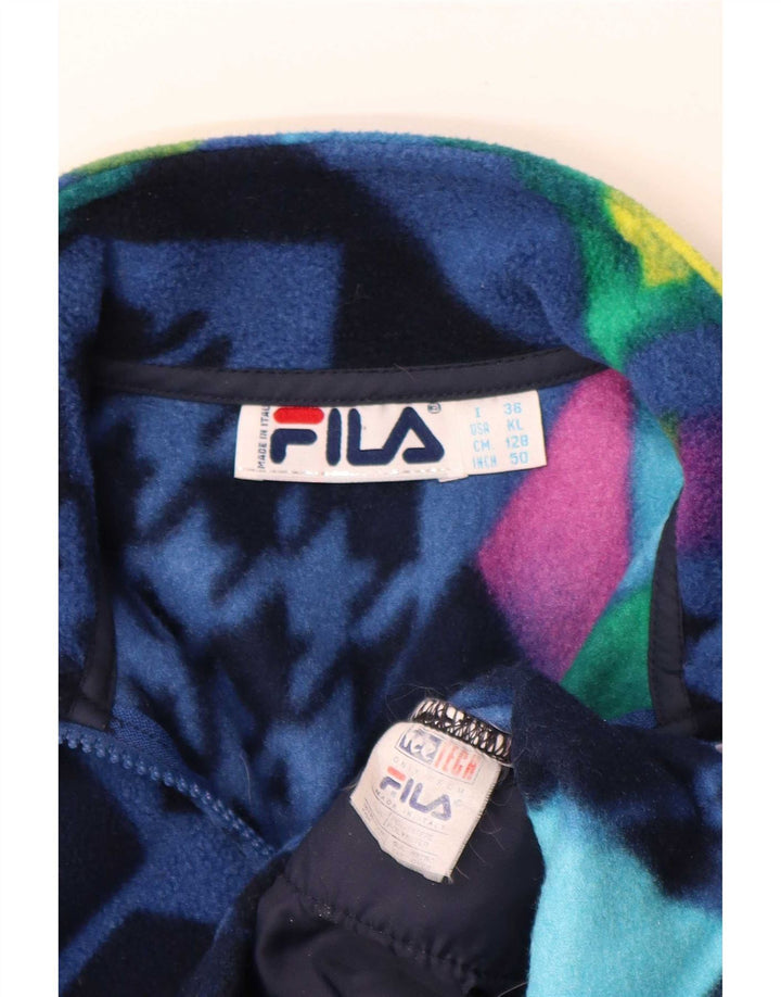 Pulover Fila Băieți 7-8 Ani Multicolor Patchwork