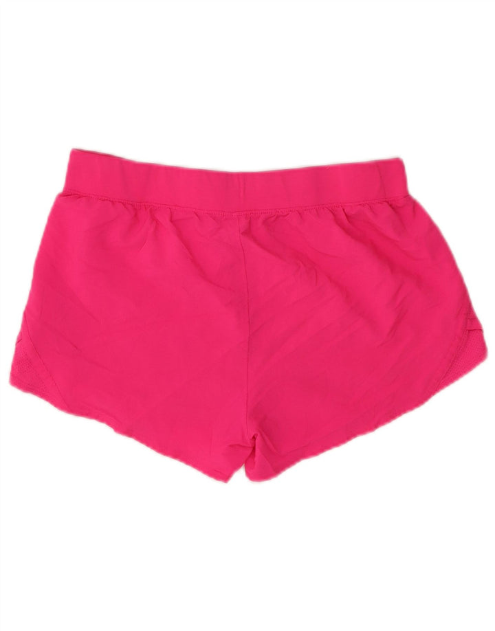 Pantaloni scurti sport pentru fete UNDER ARMOUR 11-12 ani poliester roz mare