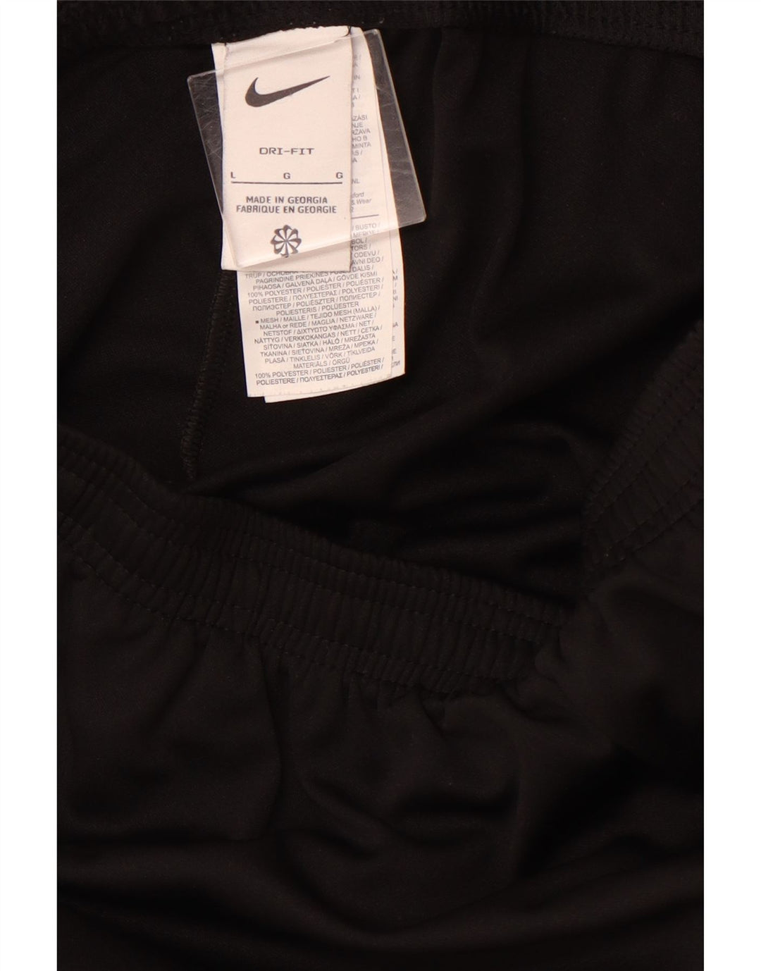 Pantaloni de trening NIKE Dri Fit pentru bărbați, mari, negru, poliester color bloc