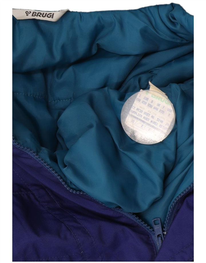 Salopetă de schi Brugi pentru bărbați UK 40 Medium Bleumarin Poliamidă color bloc