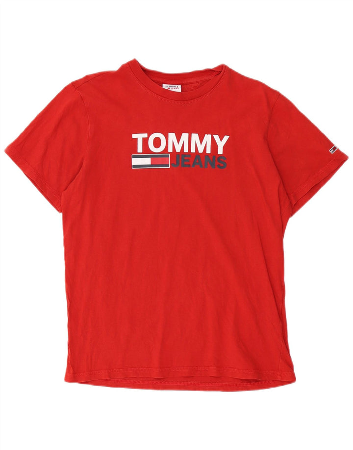 Tricou grafic Tommy Hilfiger pentru bărbați Top mic roșu