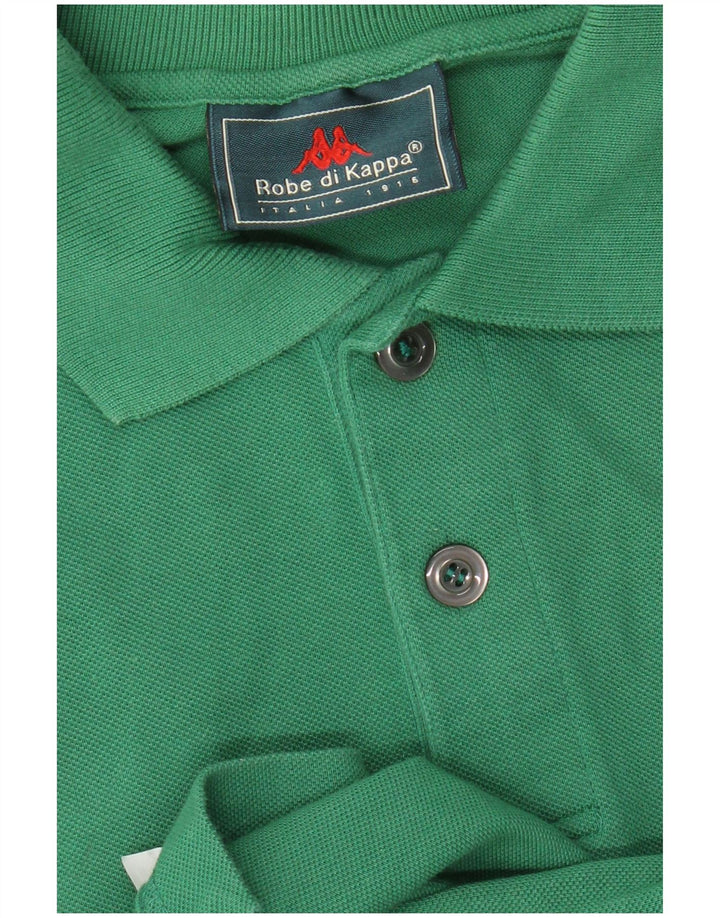 Tricou polo pentru bărbați Kappa, verde mare