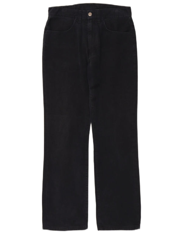 Pantaloni casual drepti pentru bărbați Lacoste L30 L30 Bumbac bleumarin