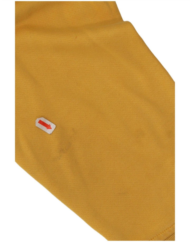 Pulover cu grafic pentru bărbați Levi's Pulover mare din bumbac color block, galben