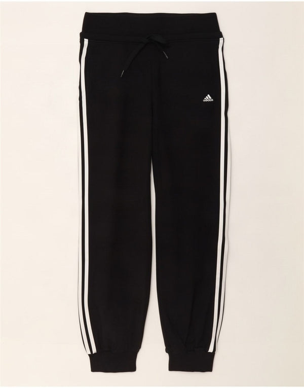 Pantaloni de trening Adidas pentru femei Joggeri UK 8 Bumbac negru mic