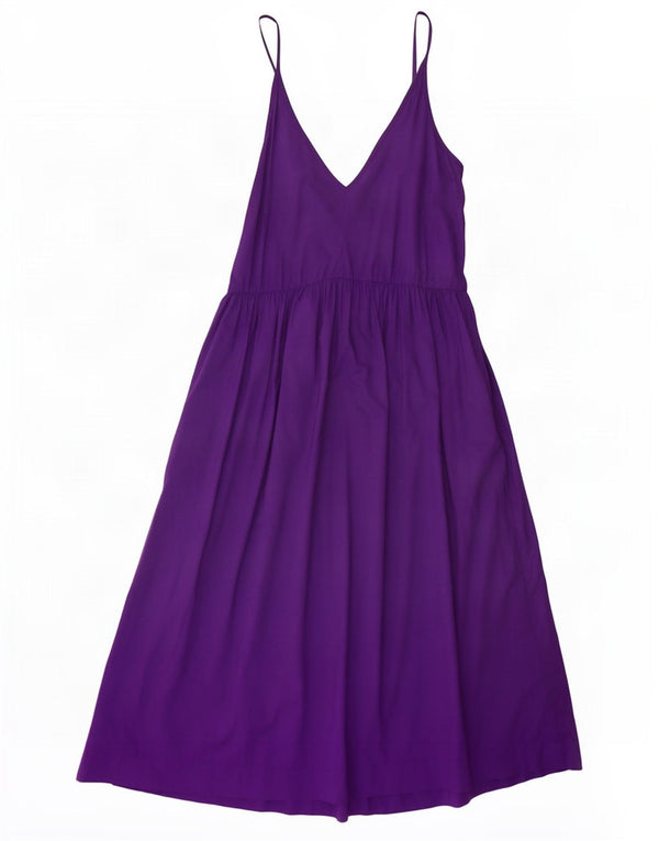 Rochie de soare Benetton pentru femei UK 6 XS Purple Bumbac