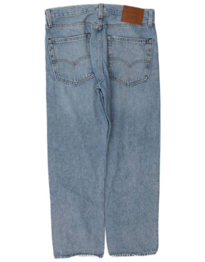 Blugi drepti pentru bărbați Levi's 551 W30 L27 Bumbac albastru