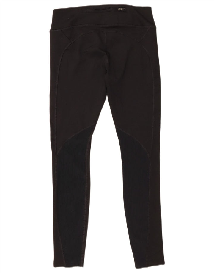 Leggings crop pentru femei Dri Fit NIKE UK 12 Poliester mediu negru