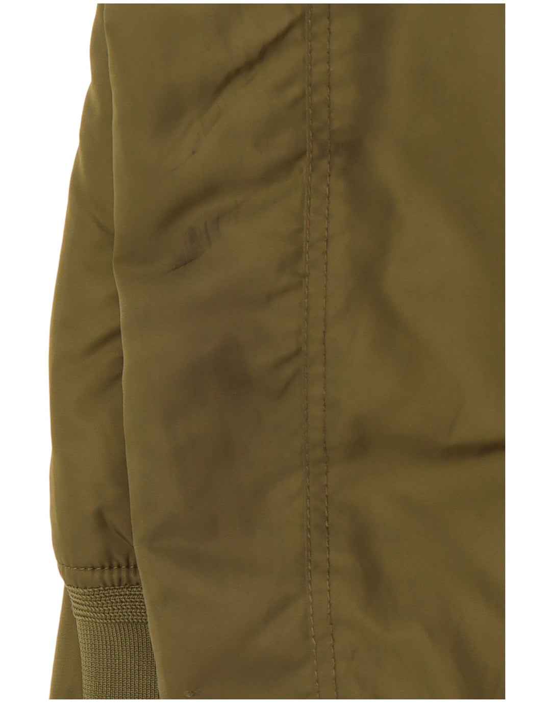 Jachetă de aviator ZARA pentru bărbați Adventure Graphic Flight UK 40, mare, verde, nailon